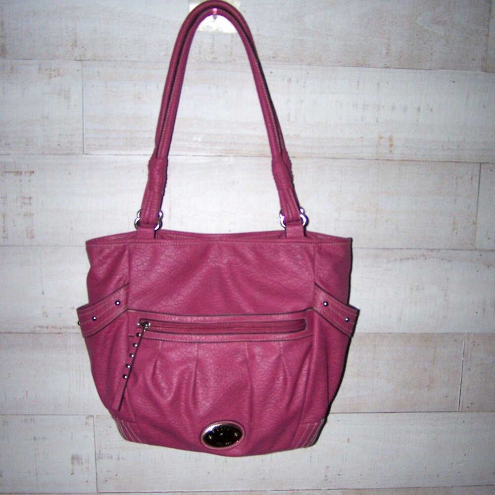 Rosetti Pink Bag with Matching Umbrella